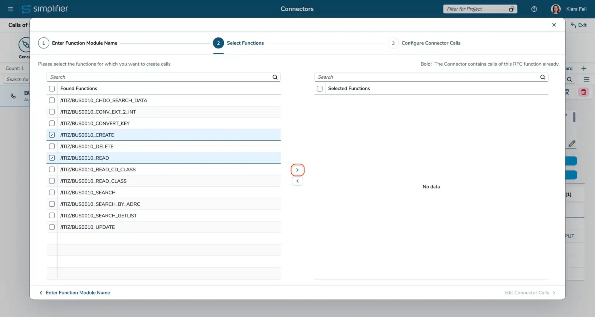 SAP RFC Konnektor-Assistent Suchergebnisse SAP RFC Konnektor-Assistent Suchergebnisse