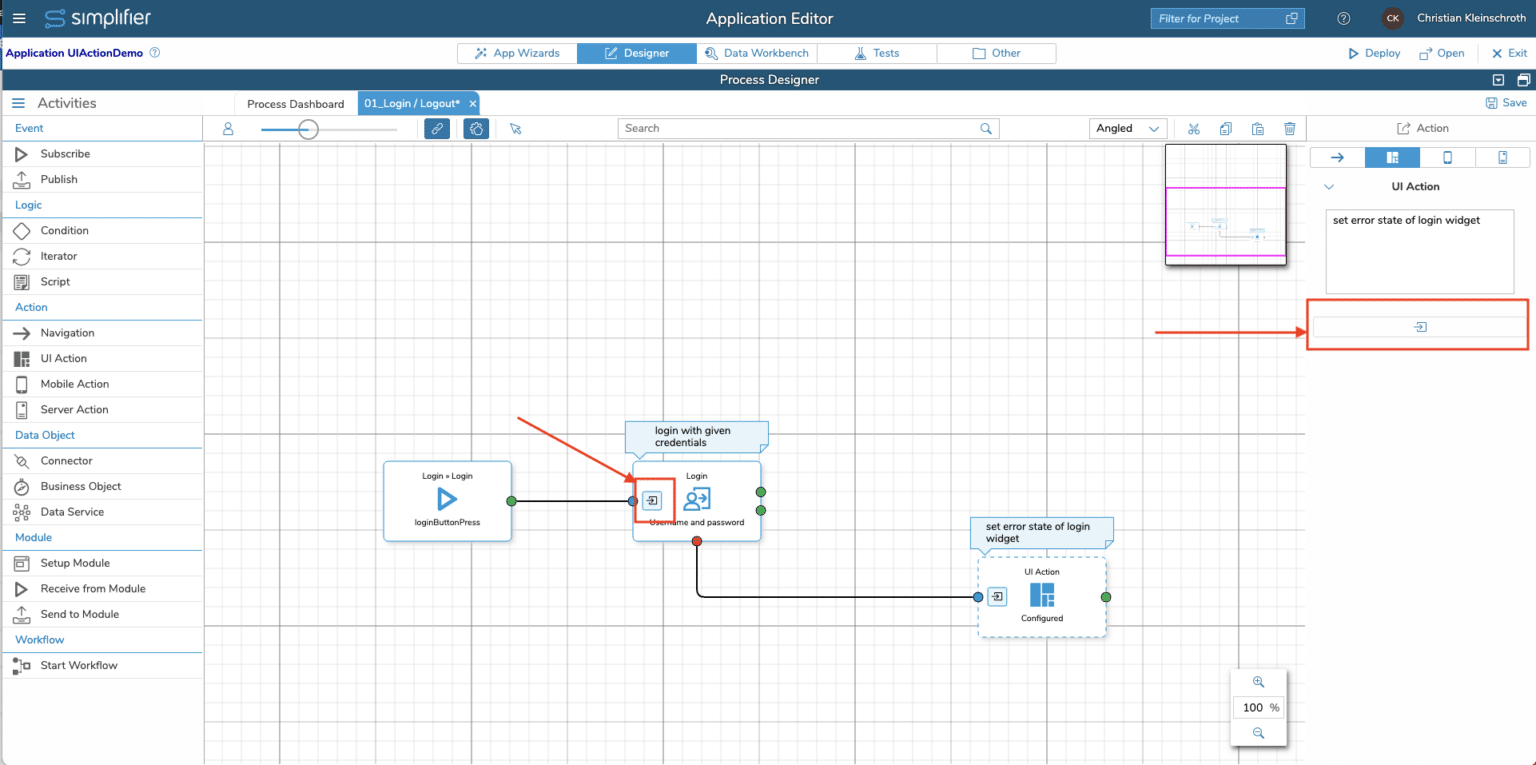 Modify the UI at runtime - Simplifier Makers Club