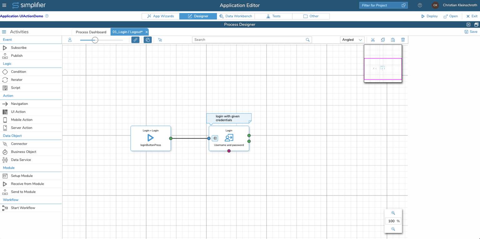 Modify the UI at runtime - Simplifier Makers Club