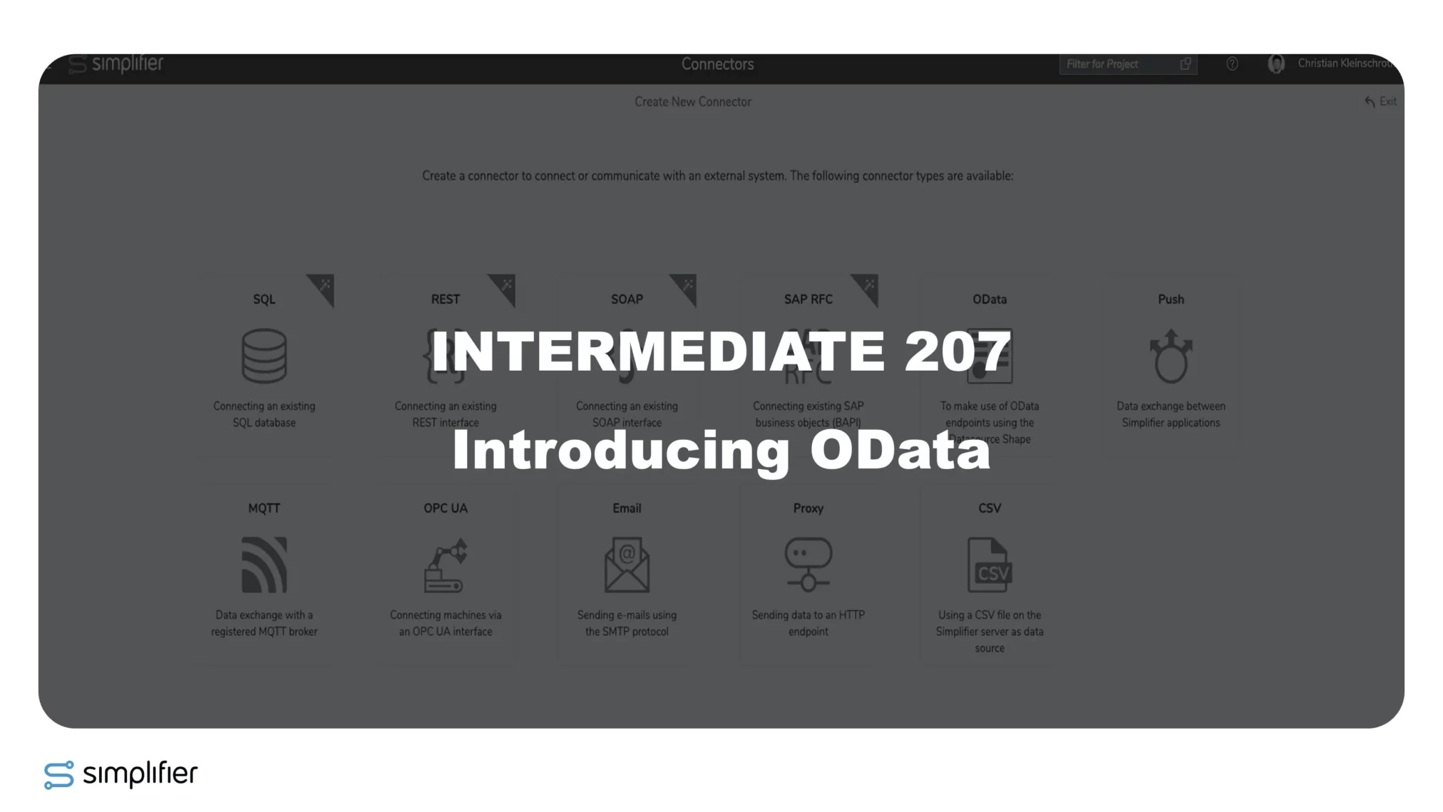 (207) Introduce OData Intemrediate Course 207: Introducing OData